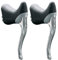Shimano Tiagra BL-R400 Brake Levers - Silver