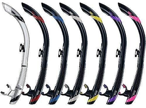 Atomic Aquatics SV2 Snorkel, Black/Silver