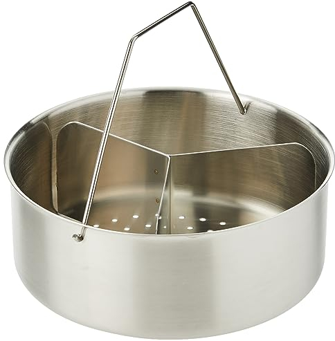Kuhn Rikon Duromatic Trio Separador de Acero Inoxidable para Ollas a Presión Plateado, 18 cm