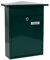 Arregui Home E5713 Individueller Briefkasten aus Stahl, Größe M (DIN A4), Grün