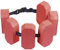 BECO Beco 9663-999 Schwimmhilfe Jugend Schwimmgürtel, Rot, 6-Block für 30-60kg Körpergewicht