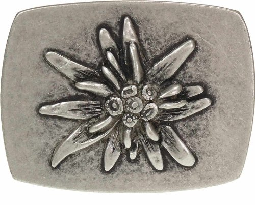 Harrys-Collection HC Buckle Edelweiß Motiv Groß