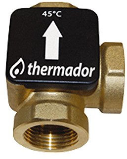 THERMADOR T2661 - Vanne THERMOVAR pour chaudière à combustible solide- DN F 1