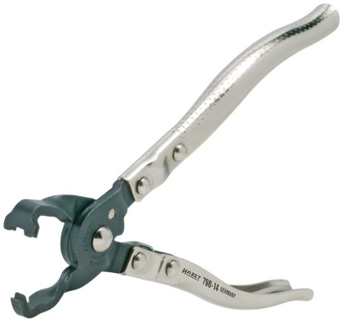 Hazet 798-14 Pinza per Anelli Stringitubo, Argento, Lunghezza 177 mm