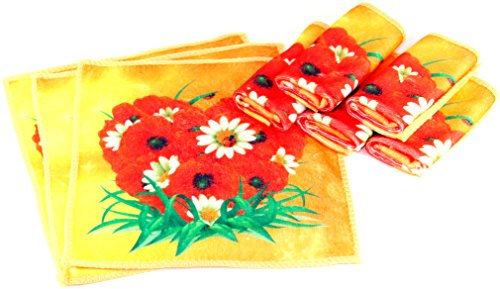 K&B Vertrieb Waschlappen 8 Stück Waschhandschuh Waschhandschuhe Microfaser Seiftuchtuch IV