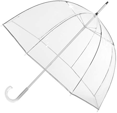 totes Signature Clear Bubble Umbrella, Nordic Tiles, One Size