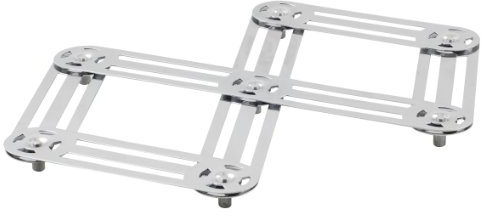 Metaltex 256200010 Topfuntersetzer ausziehbar Edelstahl