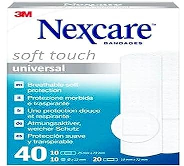 Pansements doux universels Nexcare, Assortiment, 40/Boîte