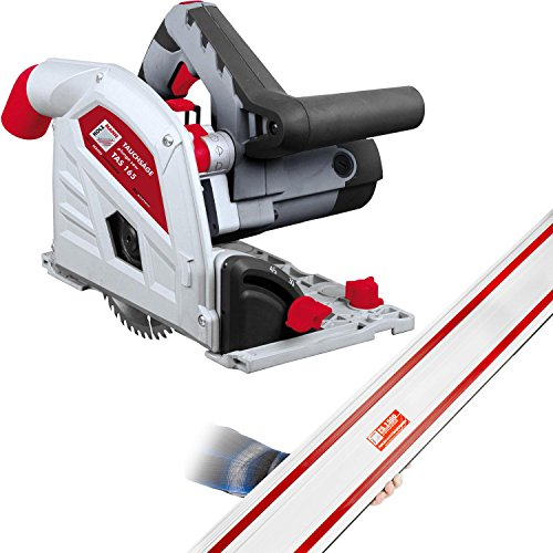 Bois Homme Scie circulaire plongeante tas 165 avec rail de guidage fs1500