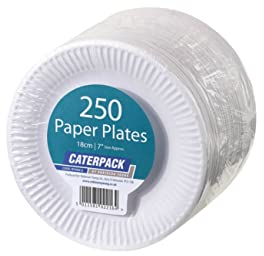 CATERPACK BY ROBINSON YOUNG Plates 18cm White 250 Pack