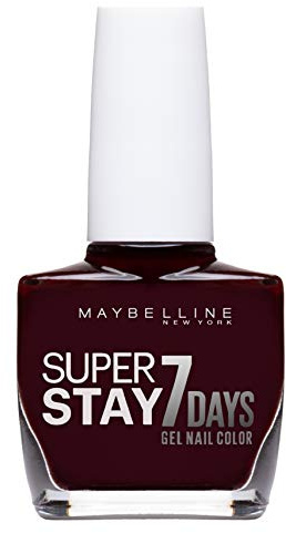 Maybelline Forever Strong SuperStay 7day Gel 287 Midnight Red Nail Polish 10ml