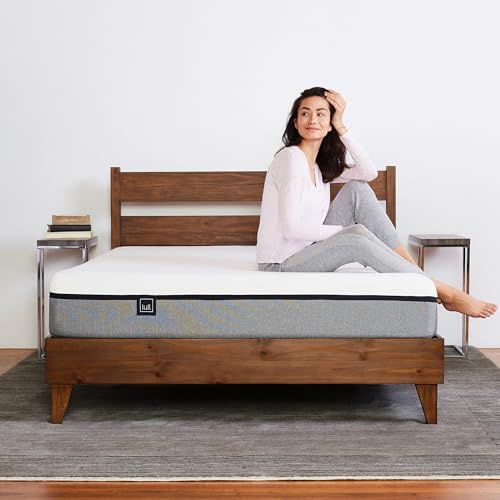Lull Original 5 Layer Memory Foam Mattress | 10 inch Full Size Memory Foam Mattress | Bed in a Box with Cooling Tech and Therapeutic Support | 365 Night Trial Mattress in a Box w/ Perpetual Coverage