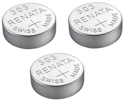 3 x Renata 301 Watch Battery Swiss Made Silver Oxide 1.5 v(SR43SW)
