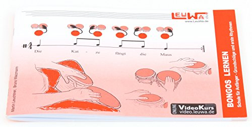 Bongos lernen: Schule für Anfänger - Grundschläge und erste Rhythmen (Hefte für Percussionsinstrumente)