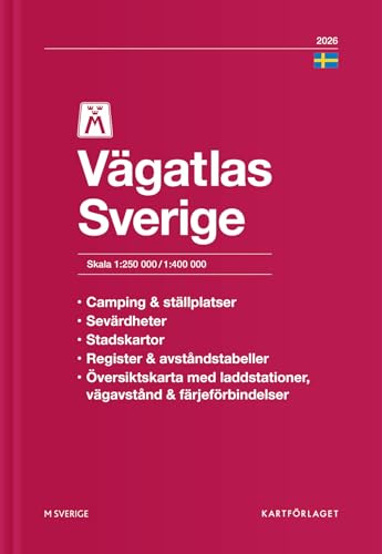 AA Sverige 2026: 1:250000