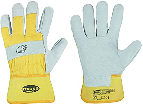 stronghand Mammut Rind-Kernspaltleder-Handschuhe - Gr. 8