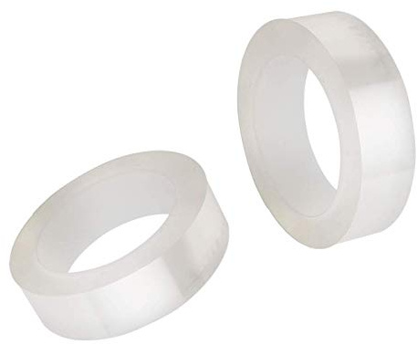 TUKA 20M x 30mm Cinta de Sellado Autoadhesivas, Acrílico Transparente Tiras Impermeables, Prueba de Humedad, para Recortadora Protección Cocina Fregadero Bañera Ducha Crack Funda, TKD5040 20m(2x10)