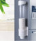 Raguso Water Cup Dispenser , Anti Dust Disposable Paper Cup Dispenser Plastic Holder 7 . 5cm 50 Cups Wall Mounted Cup Dispenser for Home Office Hospital