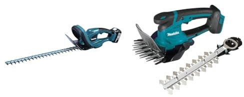 Makita DUH523RF lxt 18 V Akku Heckenschere inkl. Ladegerät & Grasschere (18,0 V, ohne Ladegerät) DUM604ZX