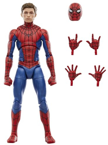 Hasbro Marvel Legends Series Spider-Man, Spider-Man: No Way Home 6 Marvel Legends Action Figures