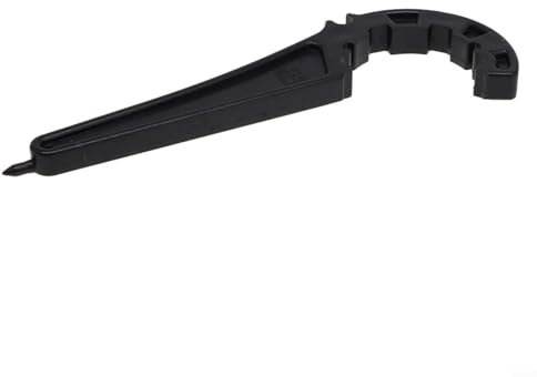 Fauhapyway Clé à raccord rapide pour tuyaux en polyéthylène, pour écrou de verrouillage de tuyau en PVC, outil d'installation avec plusieurs options de taille, 20 mm-63 mm, plastique noir (25 mm)