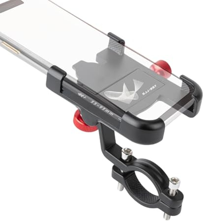 Generisch Support de téléphone portable pour vélo - Support de téléphone portable pour vélo de montagne - Support de navigation résistant aux chocs - Pour les trajets en ville