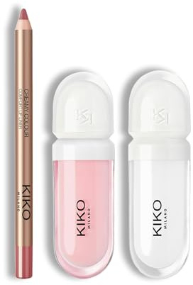 KIKO Milano LIp Volume Set | Tutu Rose, Transparent 02 & Creamy Comfort Lip Liner 05 | The Perfect Lip Set For A Volumise Effect
