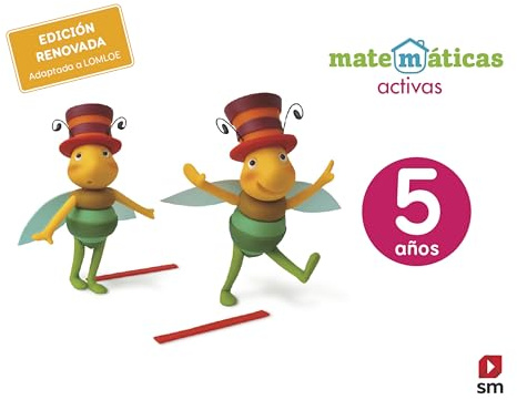 Matemáticas activas. 5 años (EDUCACION INFANTIL)