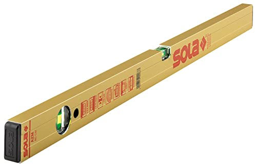 SOLA Aluminium Magnetwasserwaage AZM 60cm mit 2 Libellen