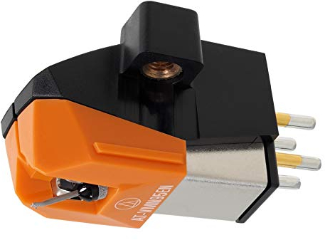 Audio-Technica AT-VM95EN VM95-Serie – Stereotonabnehmer, elliptisch/nackt Orange