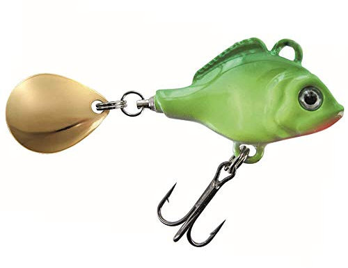 Jenzi Spinner Jig Lead Head Bleikopf 3,5cm 21g Grün