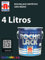 PINTURAS ROCHA, Rochalack Sint, muy adecuado para decoración. Apto para aplicación en madera, hierro, acero, etc. Muy fácil de aplicar, Esmalte sintético, Gris Medio, 4 lt