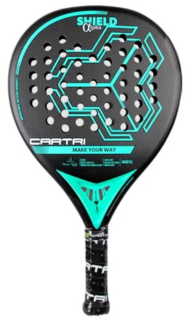 Pala de Pádel Cartri Shield Alpha Negro