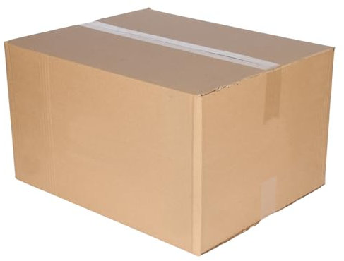 Moving Boxes. Heavy Duty Removal Shipping Boxes. Cardboard Corrugated Box. 50x40x28cm, 55 Litres Box Mailers. (1)