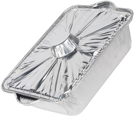 iplusmile Teglia Alluminio Con Coperchio Teglia Monouso Pentola Per Cottura Al Forno Resistente Alle Alte Temperature