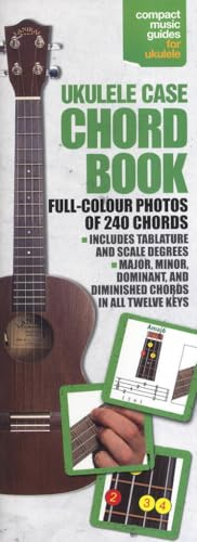 Ukulele case chord book - full colour livre sur la musique