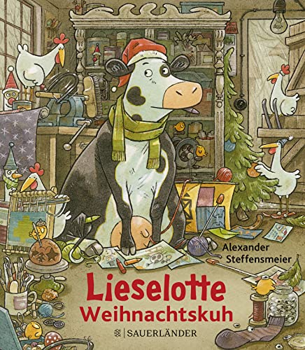 Lieselotte Weihnachtskuh Mini: Mini-Bilderbuch über die Adventszeit ab 4 (Mini-Bilderbücher von Kuh Lieselotte, Band 8)
