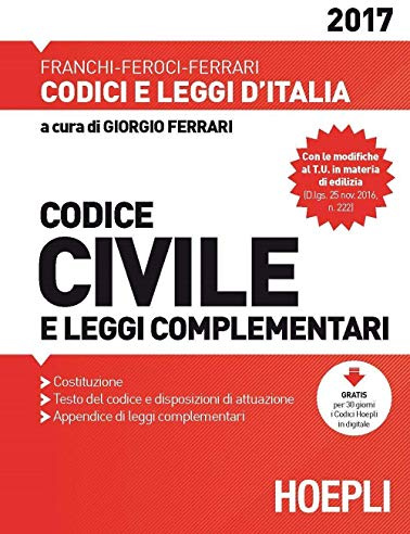 Codice civile e leggi complementari