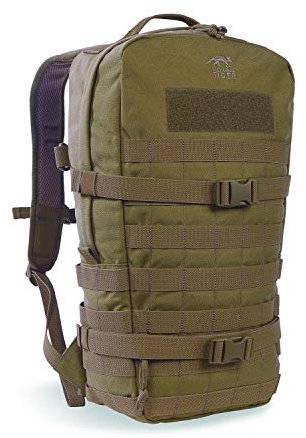 Tasmanian Tiger TT Essential Pack L MKII Molle Kompatibler 15L Daypack EDC-Rucksack, Khaki