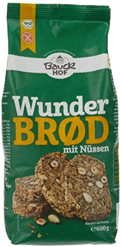 Bauck Bio Wunderbrot Nuss, 600 g