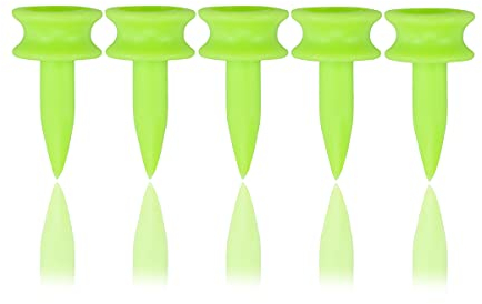 Zivisk Golf Tees Kunststoff 100 Stück Grün 25mm