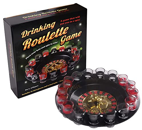 Diabolical Drinking Roulette Game - funny party drinking game for teens and adults