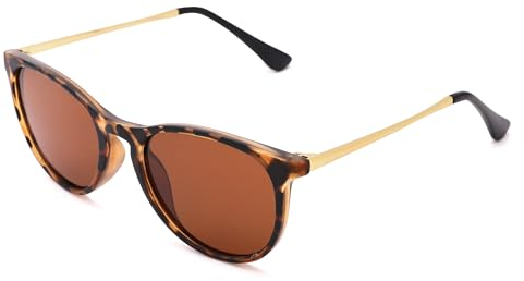 Pro Acme Polarisierte Kinder Sonnenbrille mit Blendschutzfilter für Kinder von 3-9 Jahren, Jungen und Mädchen(Leopardenmuster Rahmen | Braun)