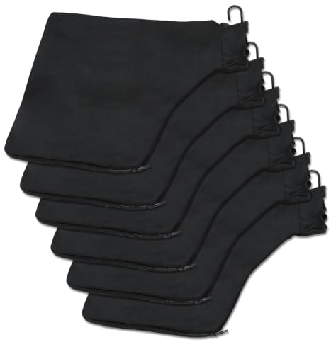 ZEKUN Lot de 6 sacs collecteurs de poussière pour scies circulaires de table - Sacs à poussière pour scie à onglet - Pour collecter la poussière - Utilisés pour la sortie d'une machine à découper en