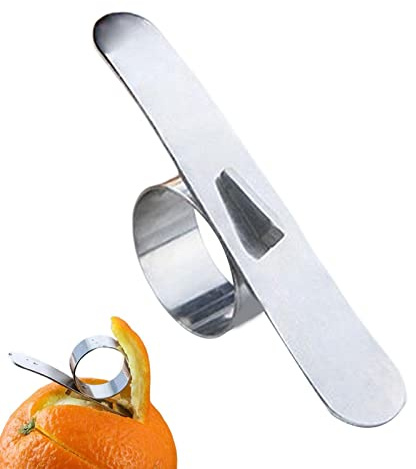 Éplucheur d'agrumes | Outil pour éplucher les citrons - Éplucheur de doigts pour légumes, éplucheurs d'agrumes pour oranges, citrons et limes, appareil pour éplucher les fruits Generic