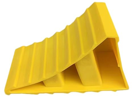 Calzos de rueda – Calzas antideslizantes para remolques, cuñas de ruedas para camiones | Tope de neumáticos, tope de rueda, bloques de ruedas portátiles para caravanas, remolques, camiones, evita que