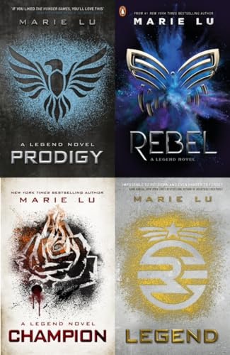 The Legend 4 Books Collection Set - Legend, Prodigy, Champion, Rebel by Marie Lu