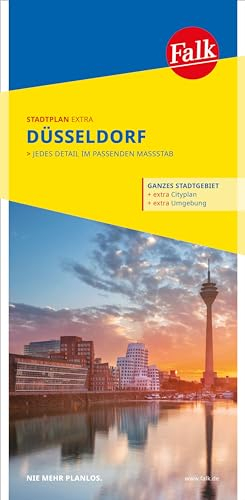 Falk Stadtplan Extra Düsseldorf 1:20.000: mit Ortsteilen von Erkrath, Hilden, Meerbusch, Neuss, Ratingen