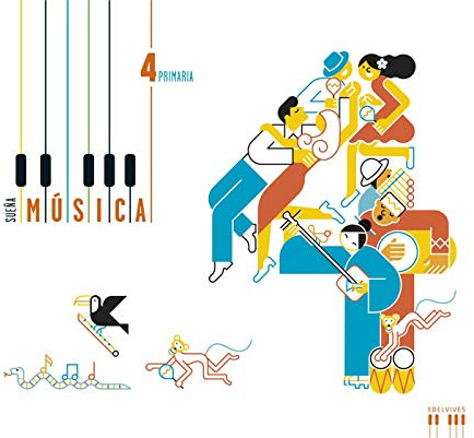 Música 4º Primaria: (Libro + cuaderno) (Sueña música) - 9788414009512