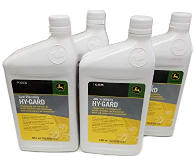 John Deere Original Equipment Hy-Gard 32 oz. Transmission & Hydraulic Oil - TY22035 (Qty of 4)